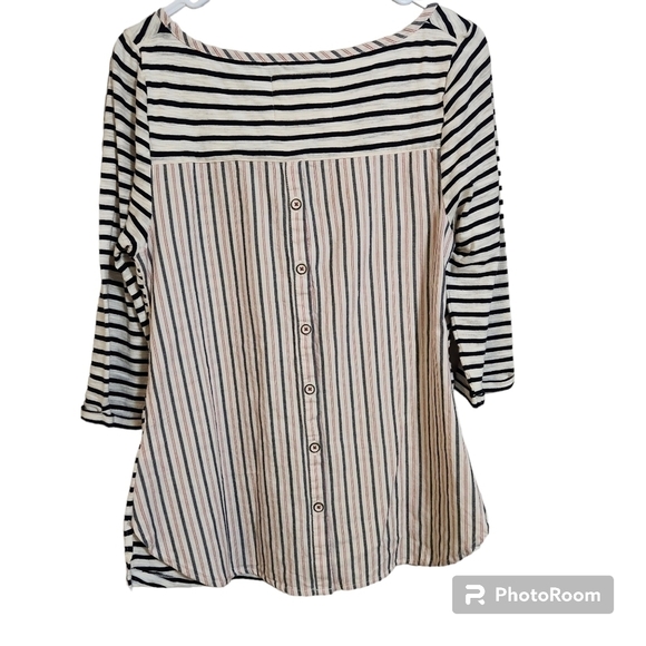 Anthropologie Postmark striped shirt - Picture 2 of 10